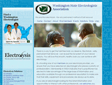 Tablet Screenshot of electrolysiswa.com